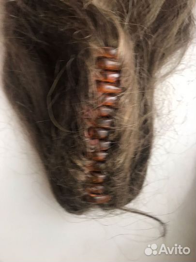 Шиньон из волос (хвост)