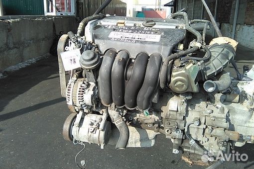 Двигатель в сборе двс honda stepwgn RF3 K20A 2004