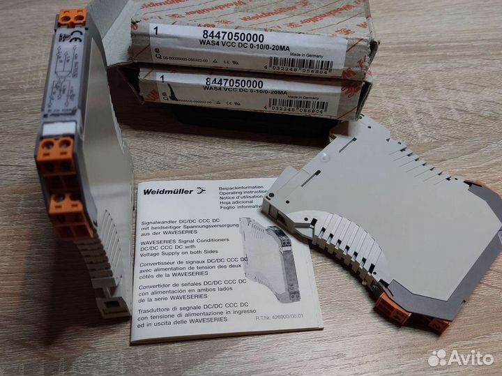 Преобразователь сигнала Weidmuller WAS4