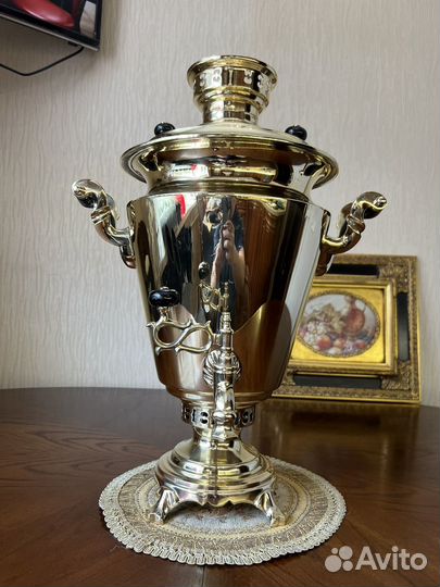 Самовар Рюмка тулпатронзапод на 7л