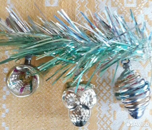 Наборы ёлочных игрушек СССР