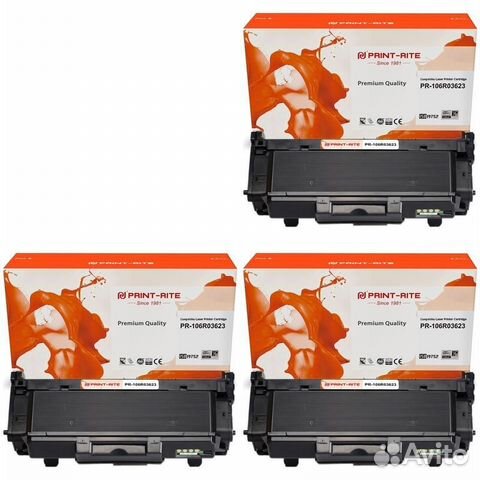 Картридж Print-Rite PR-106R03623-3PK 1459196