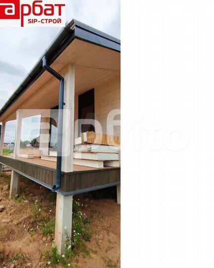 Дом 116 м² на участке 10 сот.