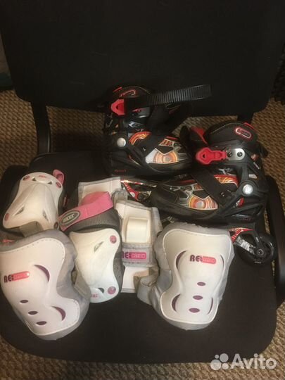 Детские ролики и защита