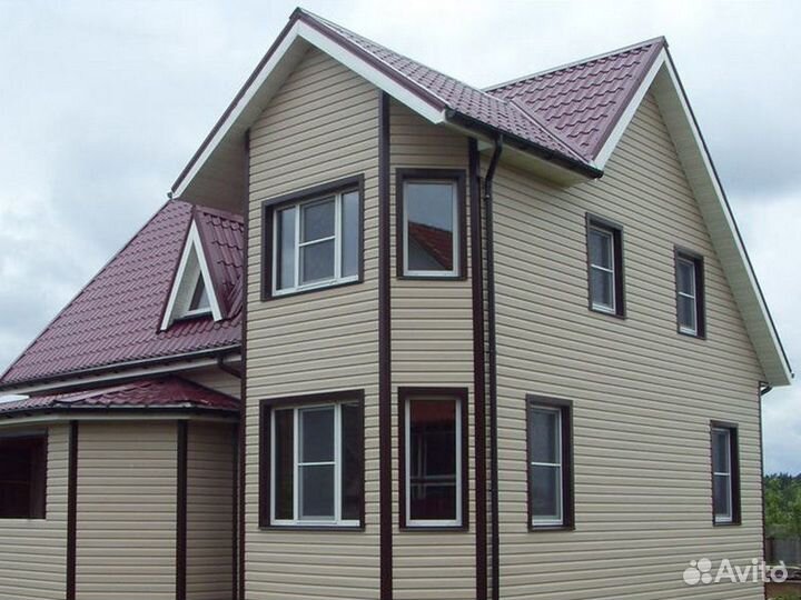 Сайдинг металлический Бревно брус любой размер