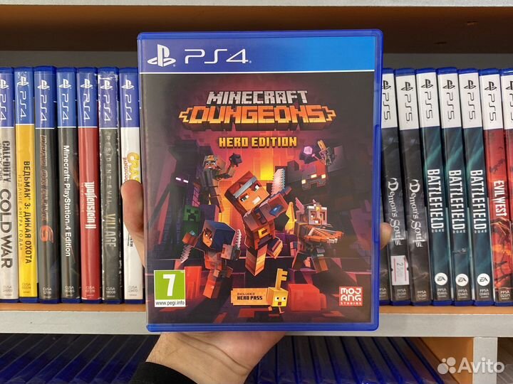 Minecraft Dungeons PS4