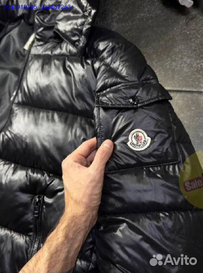 Пуховик мужской moncler maya матовая nfc зима