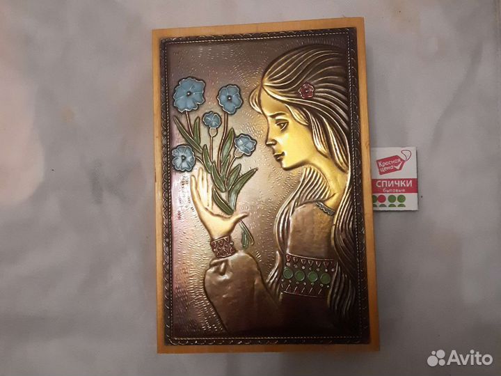 Шкатулка деревянная СССР