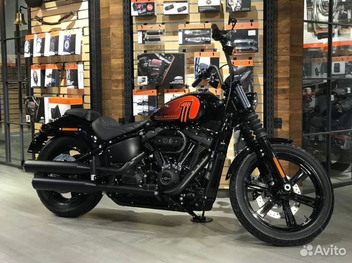 Harley-Davidson Street Bob 114 Vivid Black 2021
