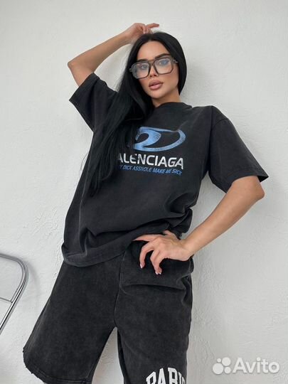 Balenciaga футболка 2 цвета