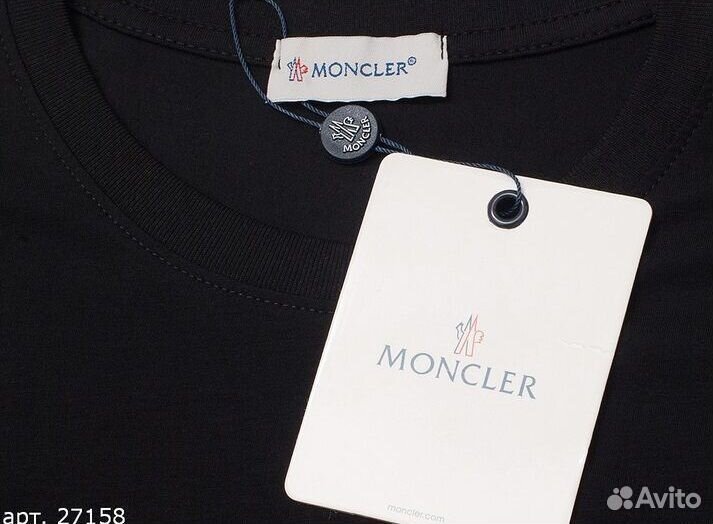 Футболка Moncler Черная