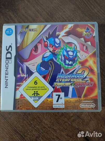 Nintendo DS Megaman 2 Starforce Zerker x Saurian