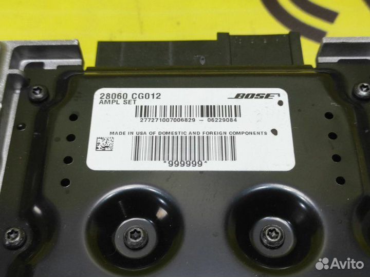 Усилитель магнитолы Infiniti Fx35 S50 VQ35DE