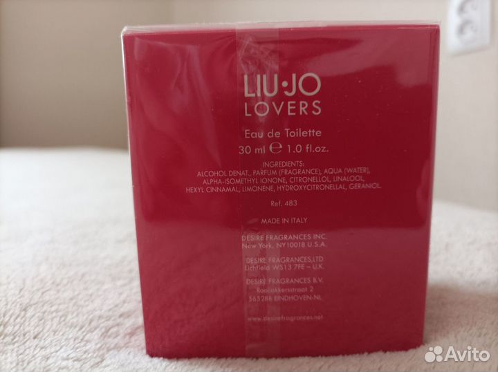 Туалетная вода LIU JO lovers