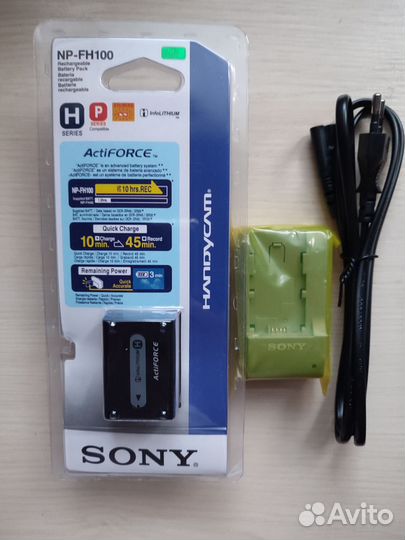 Sony NP-FH100 + Sony BC-TRP Новый