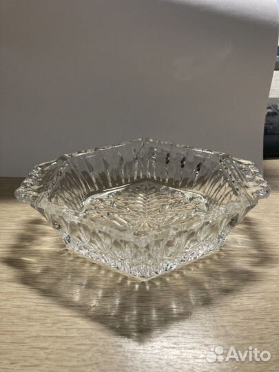 Хрустальная конфетница СССР