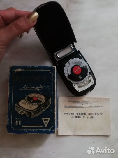 Экспонометр ленинград ю11