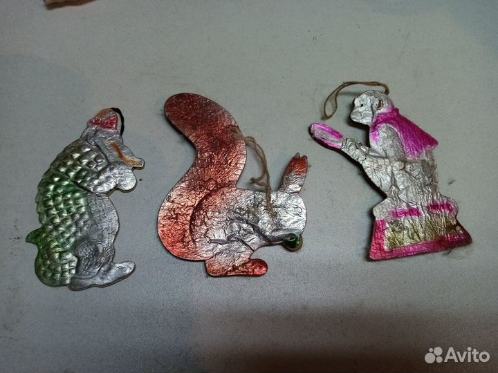 Елочные игрушки СССР