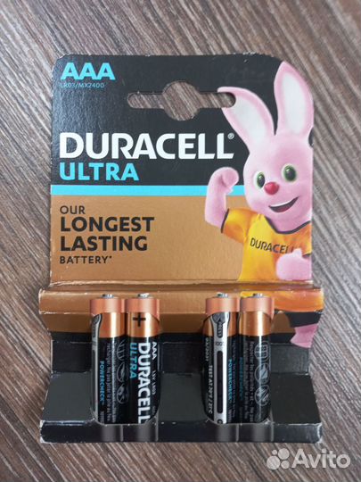 Батарейки Duracell Ultra AAA оригинал