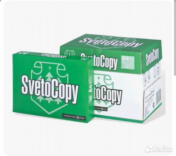 Бумага a4 svetocopy белая