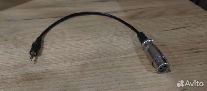 Переходник xlr - 3.5mm