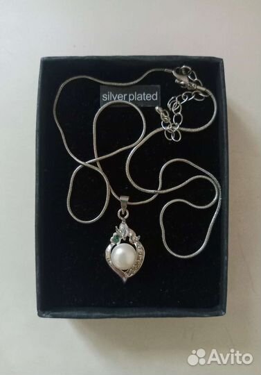 Кулон silver plated