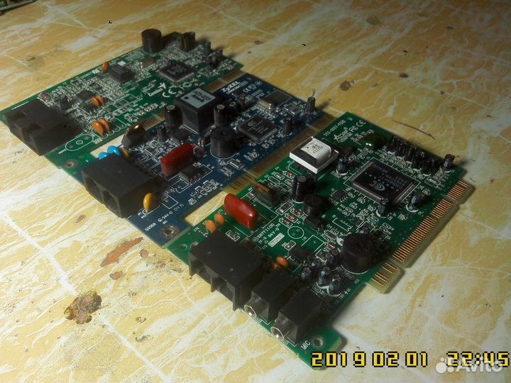 PCI сетевая карта 100 Мбит и модемы 56 кбит