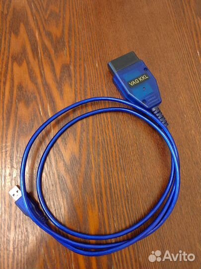 Диагн адаптер VAG COM 409.1 kkl с тест-драйвом