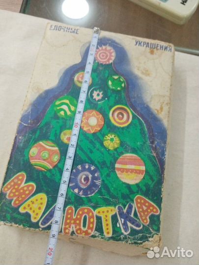 Игрушки для мини елки