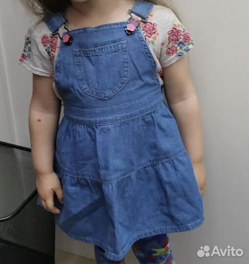 Сарафан для девочки Gloria Jeans новый р.110,116