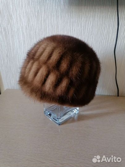Шапка норковая женская бу