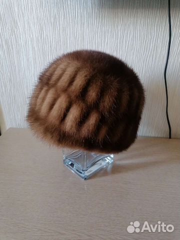 Шапка норковая женская бу