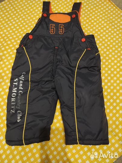 Полукомбинезон зимний 80