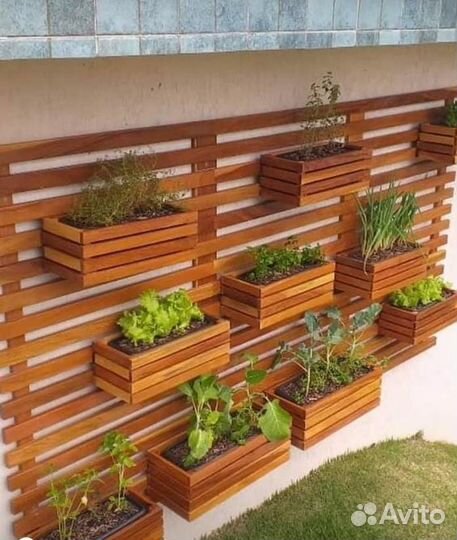 Домик для кашпо, стеллаж