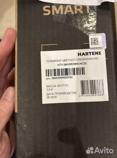 Телевизор hartens