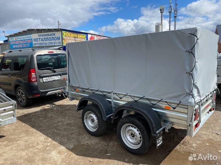 Прицеп с тентом 110 см. Доставим по РФ