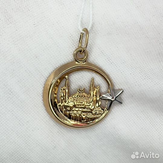 Золотая подвеска