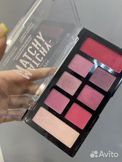 Палетка теней nyx