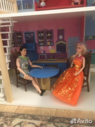 Домик кукольный большой 119 см высота