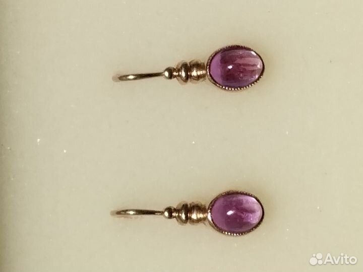 Золотые серьги СССР