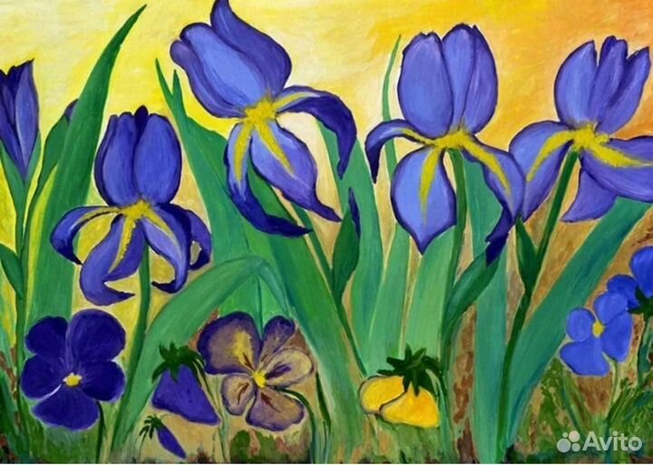 Картина цветы