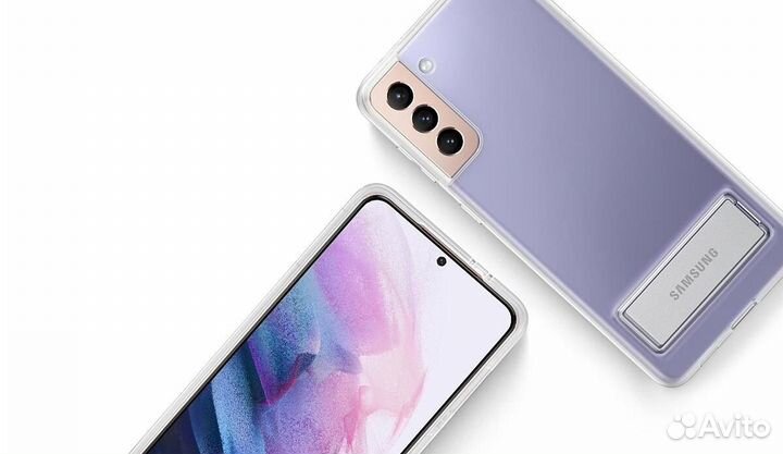 Оригинал Чехлы-Накладки для Samsung S21+ (2 вида