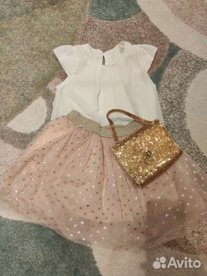 Пакет вещей на девочку 98-110 (3-5 лет)