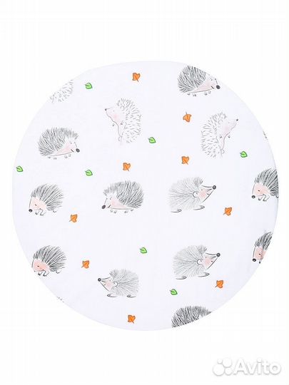 Наматрасник детский, простынь круглая 75х75