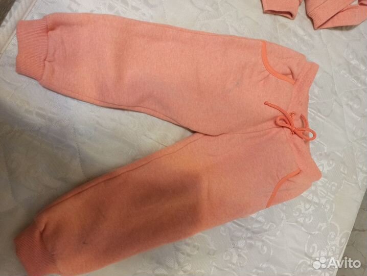 Теплый Костюм для девочки р. 98