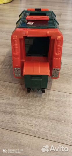 Большая машина мусоровоз