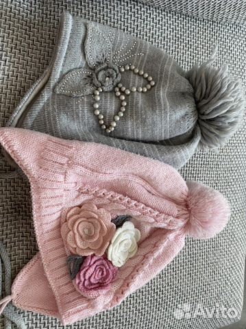 Шапка для девочки 50 52