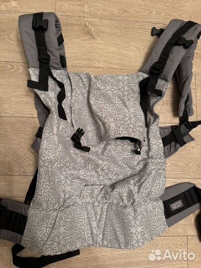 Эрго рюкзак шарфовый diva milano 0+