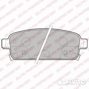 Колодки тормозные дисковые зад