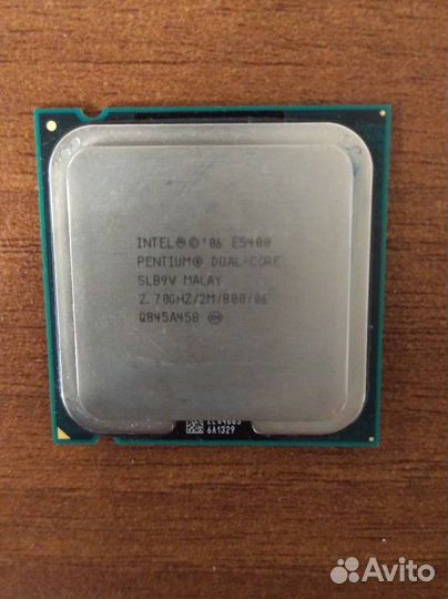 Процессор Intel Core2Duo E7500, E6400, E5400
